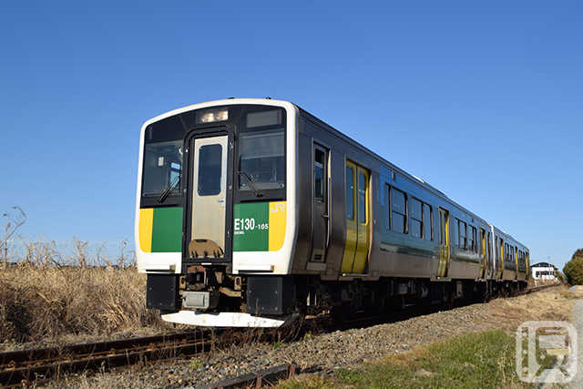 JR东日本久留里线等线路运行的KIHA E120系柴油列车(Katsumi Yokoyama)